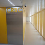 Passadís interior laboratoris