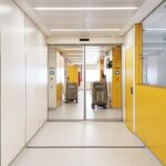 Acceso a la Unidad II de habitaciones.