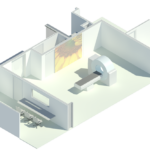 Sala TAC porta sense vidre