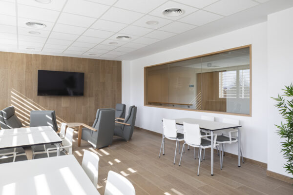 Integració dels espais comuns amb zones de circulacions interiors